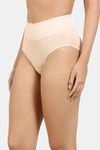Zivame High Rise Full Coverage Tummy Tucker Hipster Panty (Pack of 2) - Multicolor — thumbnail 4